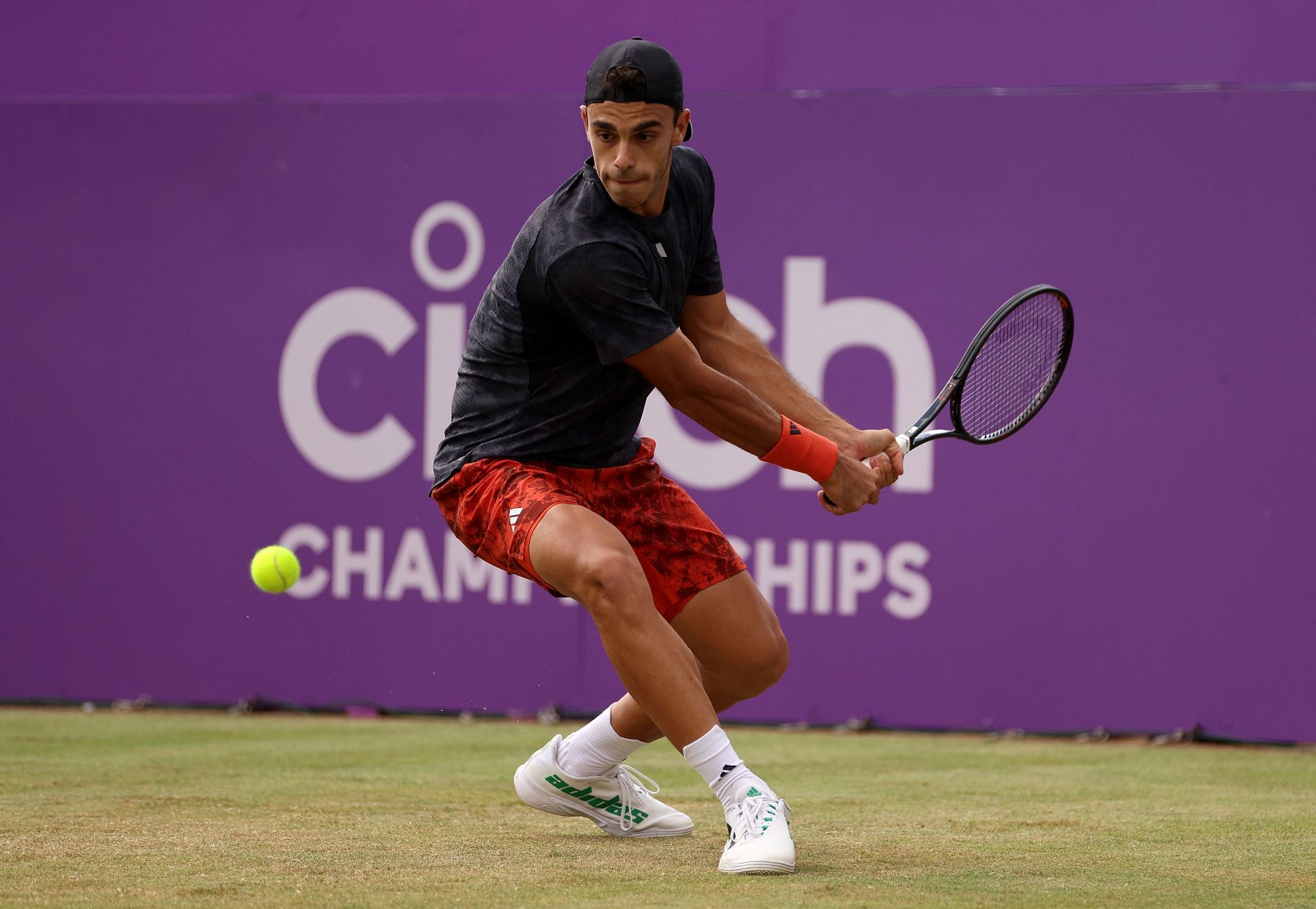 Cerundolo has reached his first grasscourt semifinal.